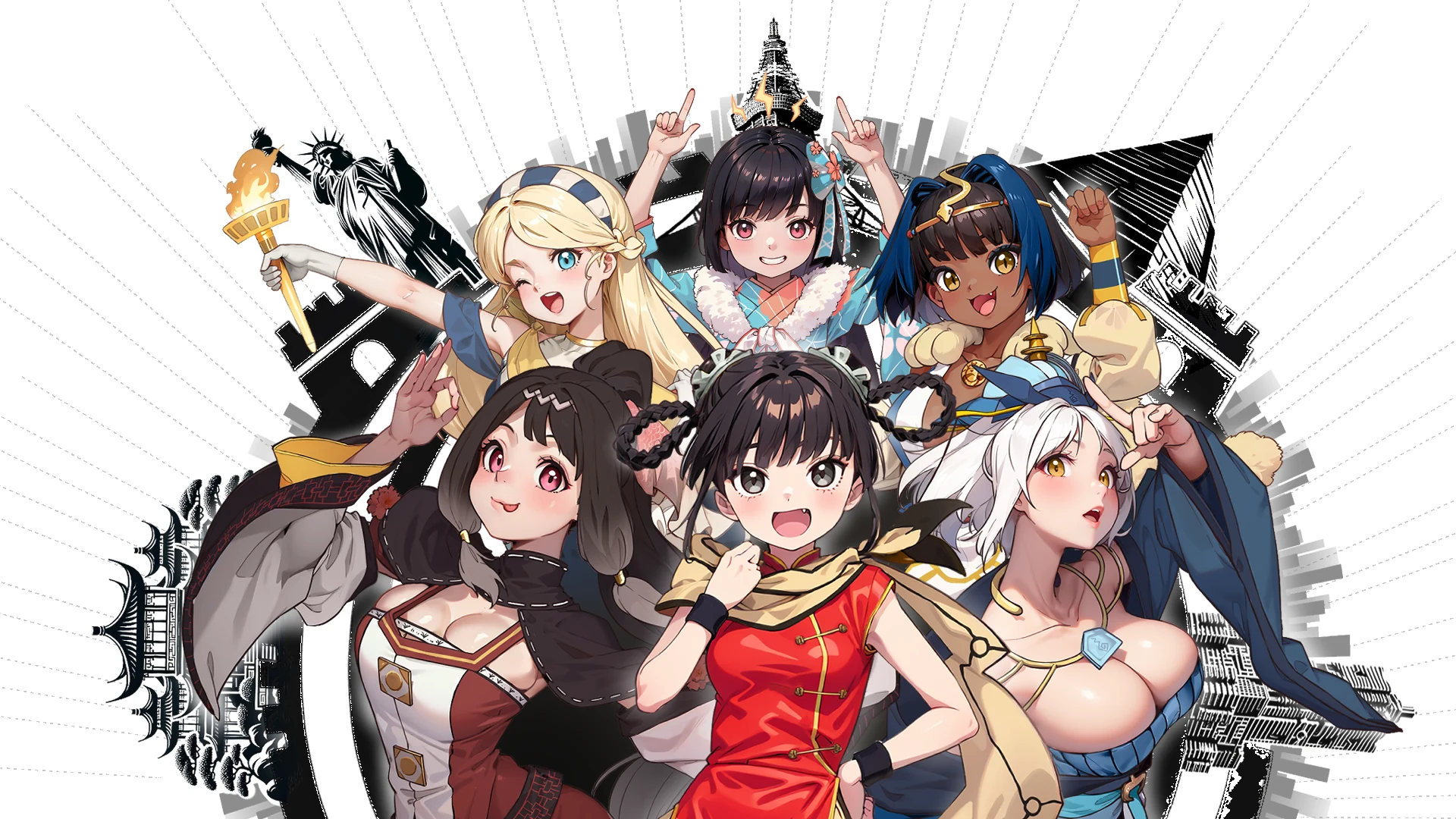 地标少女 Landmark Girls 城市文化 IP